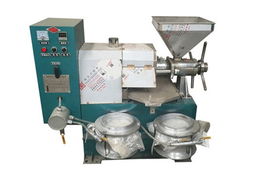 low temperature cold press oil machinery