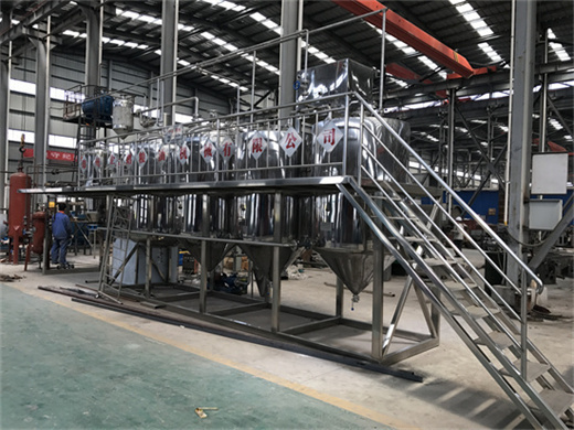big scale palm oil refining machinery/big crude oil refinery in Cape Town
