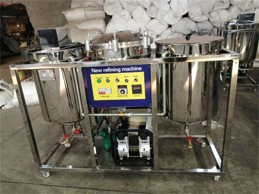 vegetable oil refineries