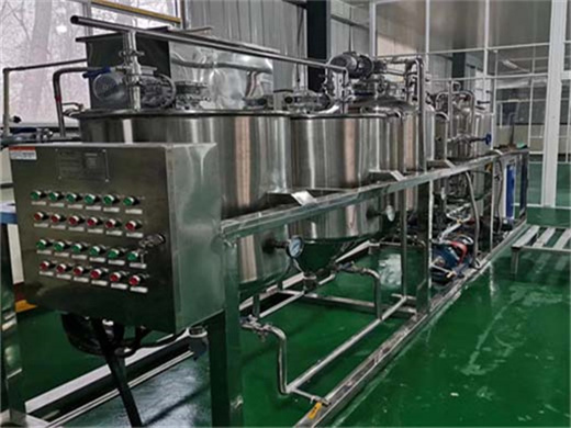 1 ton per hour edible cooking oil refinery machine