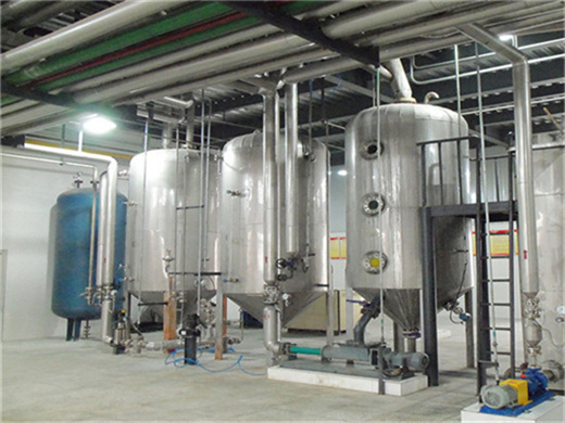 cottonseed oil refinery plant 1 200td in Indonesia